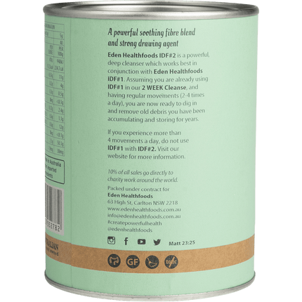 Eden Healthfoods - IDF#2 Gut D-tox Week 2