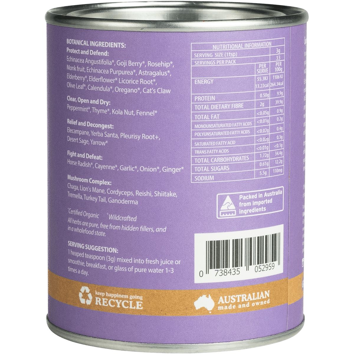 Immunity Shield Herbal Immune Boosting Formula