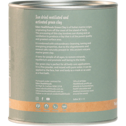 Eden Healthfoods - Green Clay