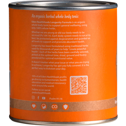 Eden Healthfoods - Longevity Whole Body Tonic