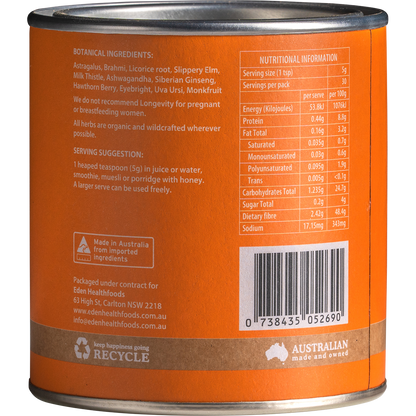 Longevity Whole Body Tonic