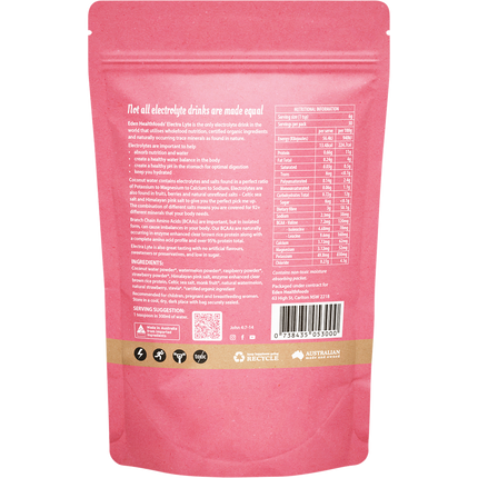 Eden Healthfoods - Electra-Lyte Watermelon and Berry with Celtic Sea Salt