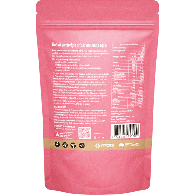 Electra-Lyte Watermelon and Berry with Celtic Sea Salt