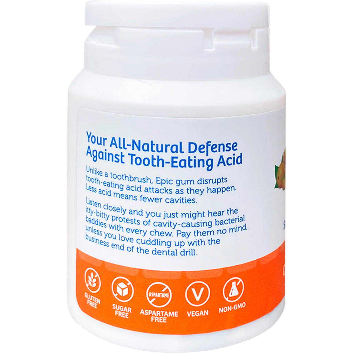 Xylitol Chewing Gum Orange-Mango