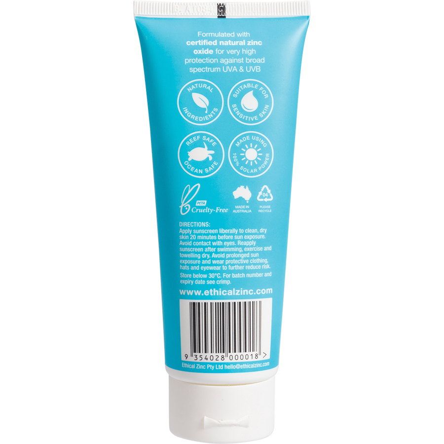 Natural Clear Zinc Sunscreen SPF 50+