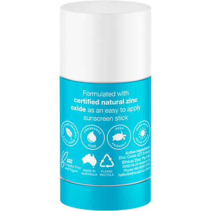 Natural Clear Zinc Sunscreen Stick SPF 50