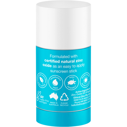 Natural Clear Zinc Sunscreen Stick SPF 50