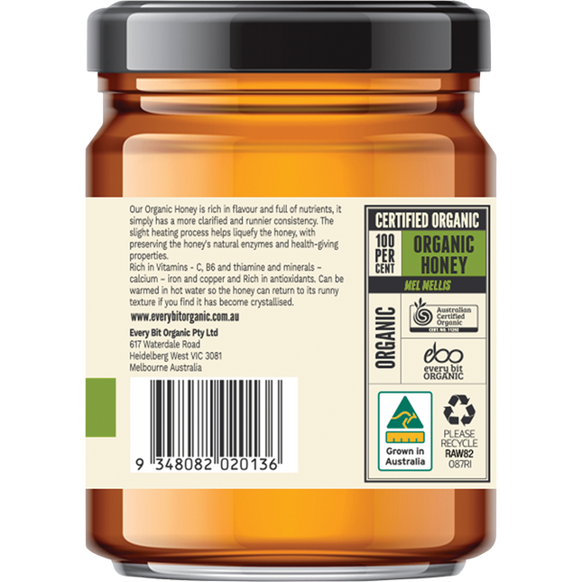 Honey Certified Organic