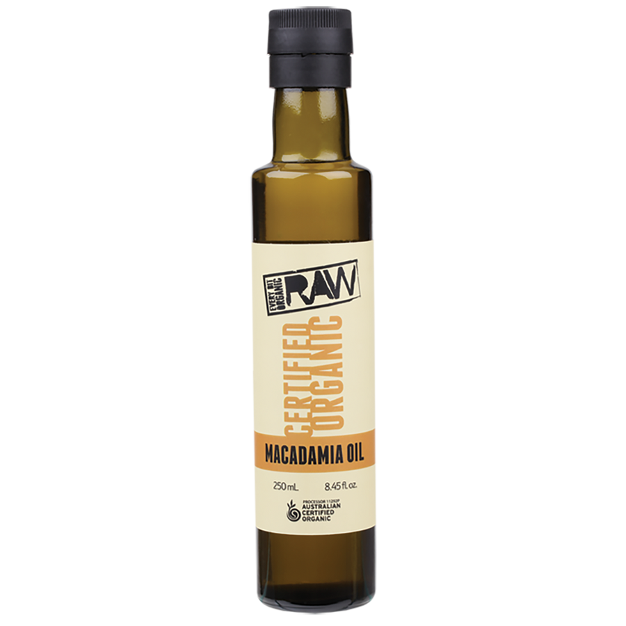 Macadamia Oil Extra Virgin Cold Pressed Unrefined