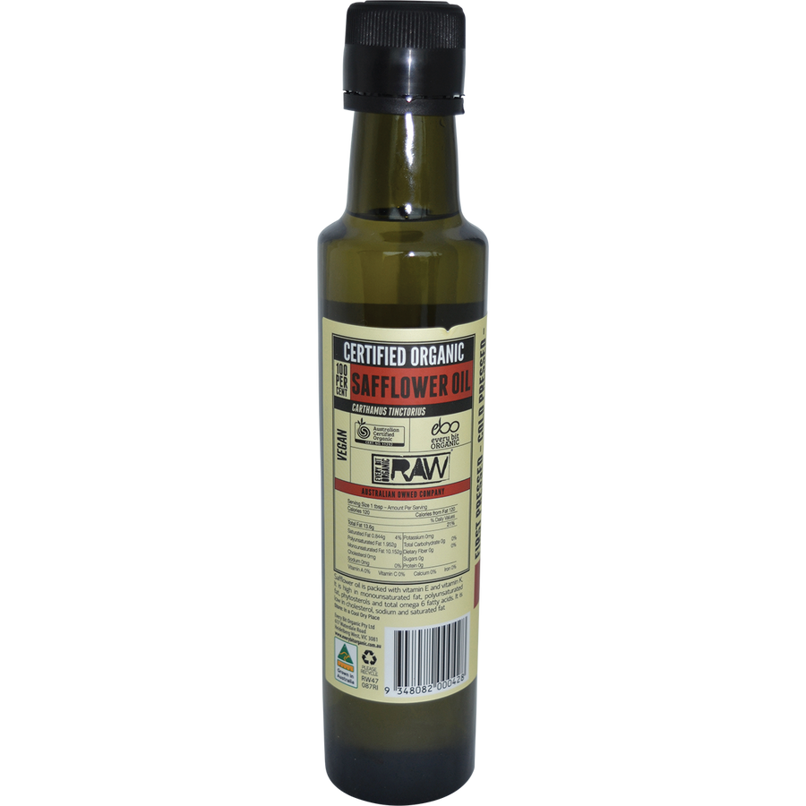 Safflower Oil Cold Pressed Unrefined