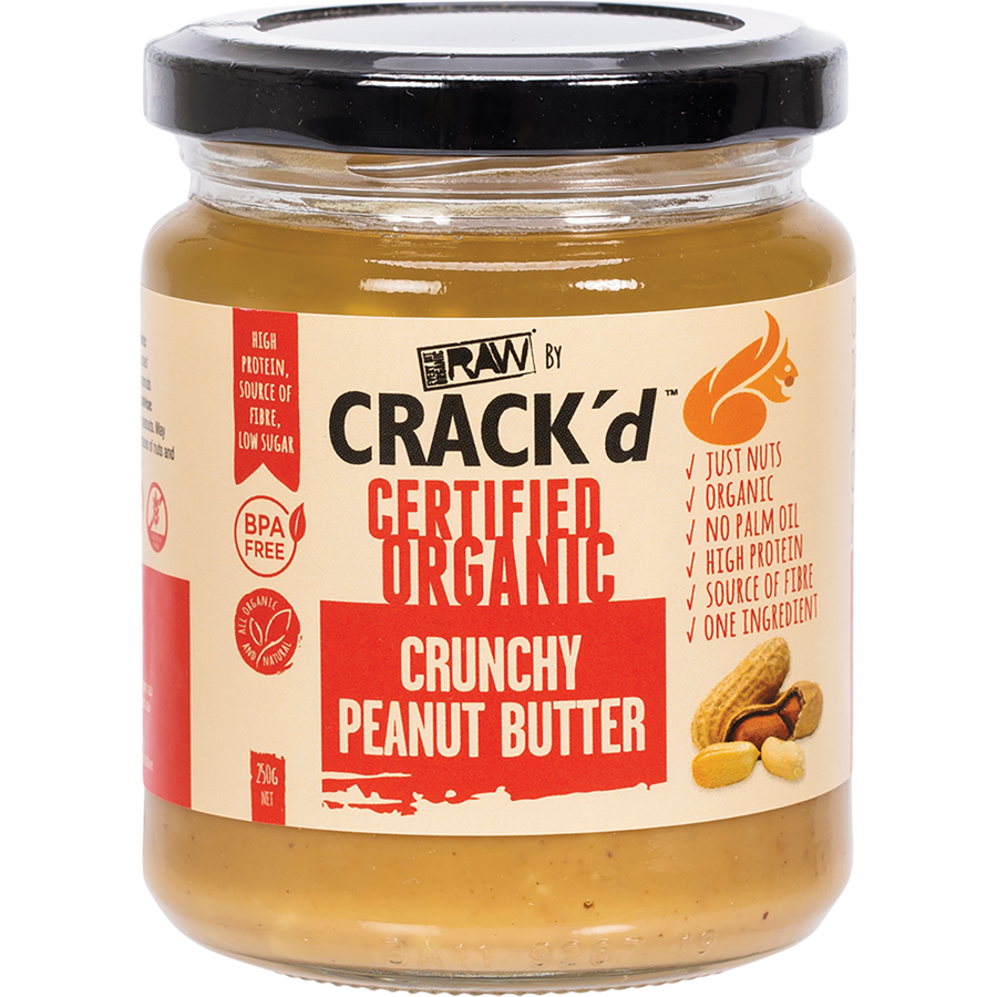 Crack'd Crunchy Peanut Butter