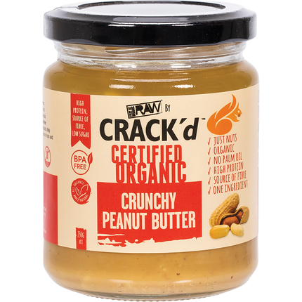 Crack'd Crunchy Peanut Butter