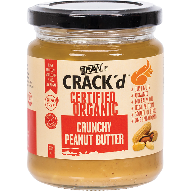 Crack'd Crunchy Peanut Butter
