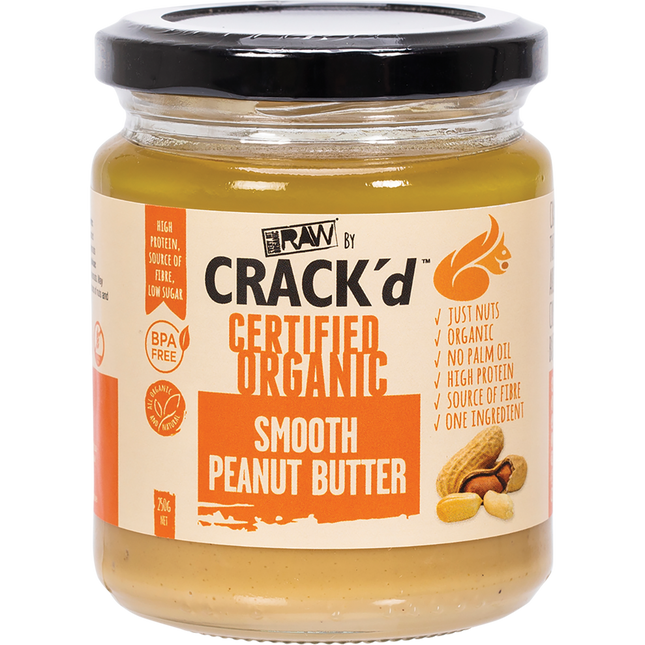 Crack'd Smooth Peanut Butter