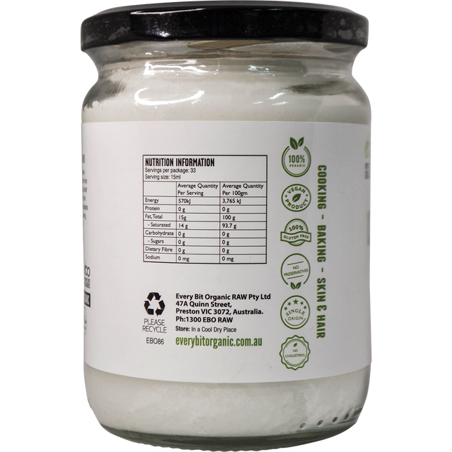 Coconut Oil Virgin & Unrefined