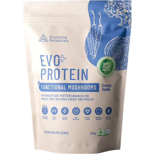 EVO+ Protein Functional Mushrooms Creamy Vanilla