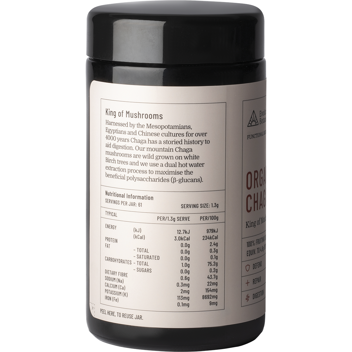 Organic Chaga King of Mushrooms