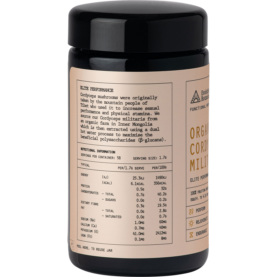 Organic Cordyceps Militaris Elite Performance
