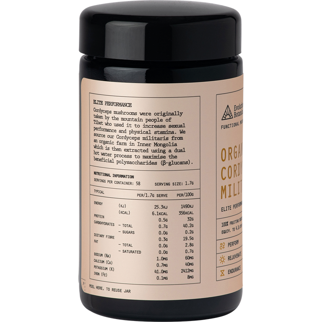 Organic Cordyceps Militaris Elite Performance