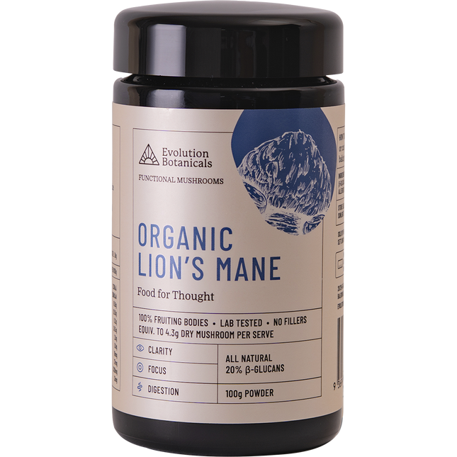 Organic Lion's Mane Food For Thought