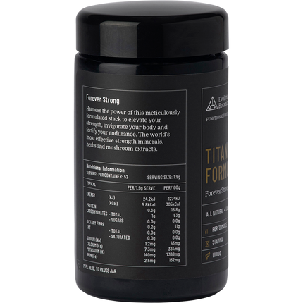 Evolution Botanicals Titanium Formula Forever Strong product display