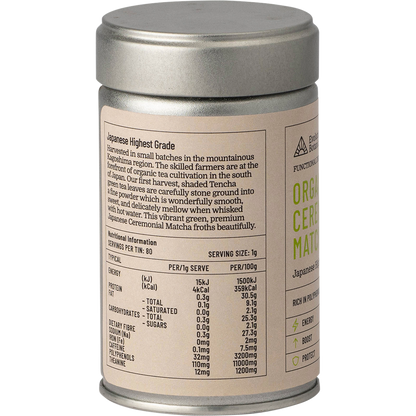 Organic Ceremonial Matcha Japanese Highest Grade
