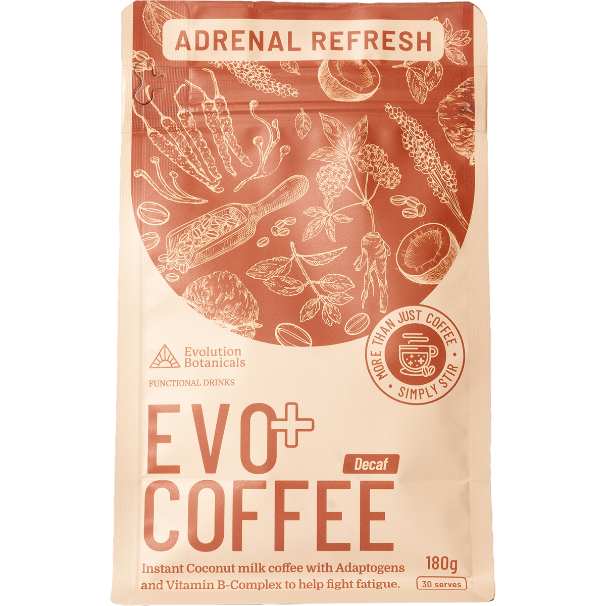 EVO+ Coffee Decaf Adrenal Refresh