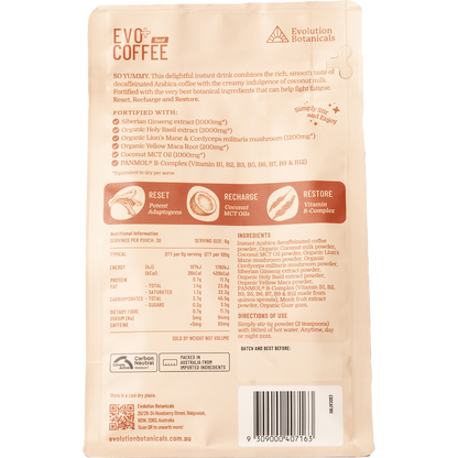 EVO+ Coffee Decaf Adrenal Refresh