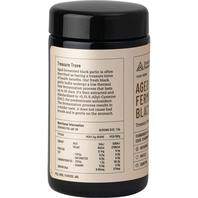 Aged Fermented Black Garlic