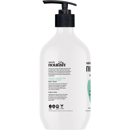 Body Wash Coconut, Shea Butter & Manuka Honey