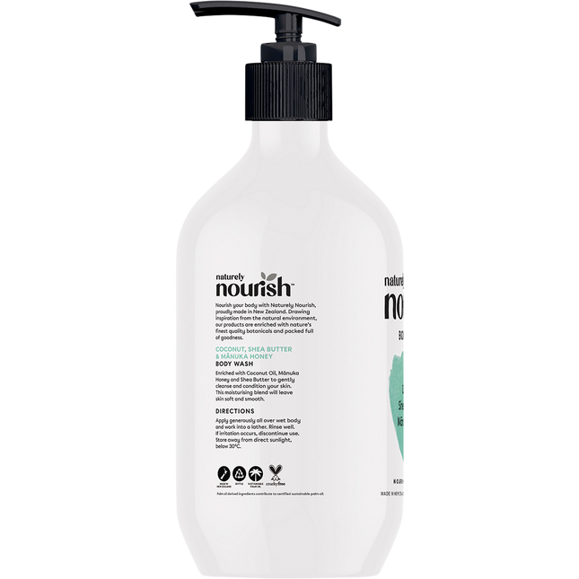 Body Wash Coconut, Shea Butter & Manuka Honey