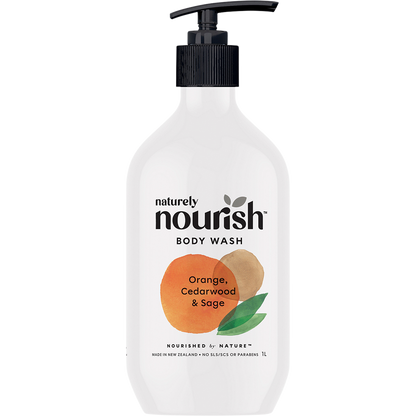 Body Wash Orange, Cedarwood & Sage