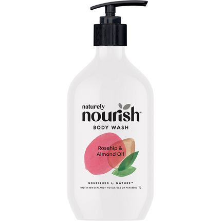 Body Wash Rosehip & Almond Oil