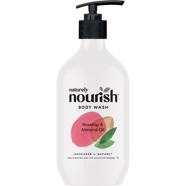 Body Wash Rosehip & Almond Oil