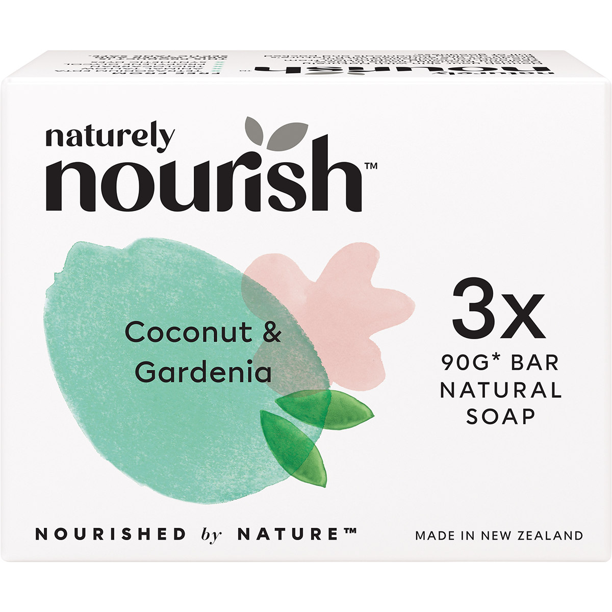 Natural Soap Bar Coconut & Gardenia