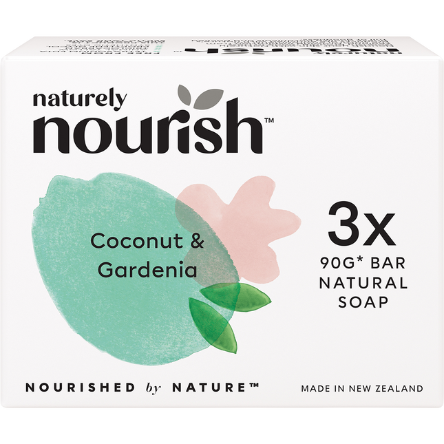 Natural Soap Bar Coconut & Gardenia