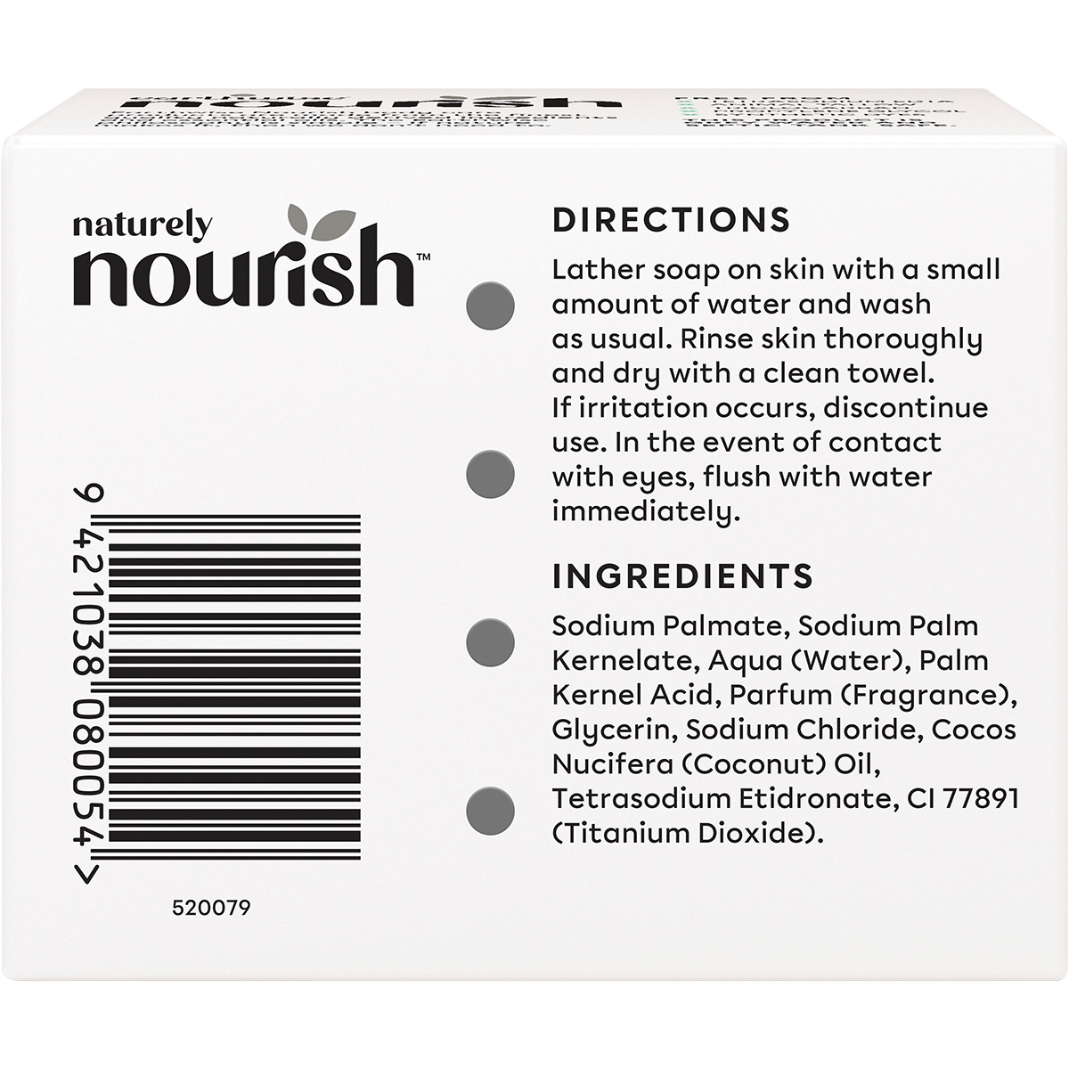 Natural Soap Bar Coconut & Gardenia