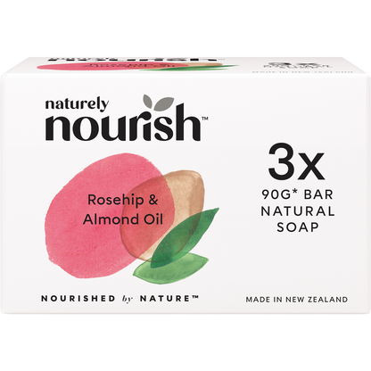 Natural Soap Bar Rosehip & Almond Oil