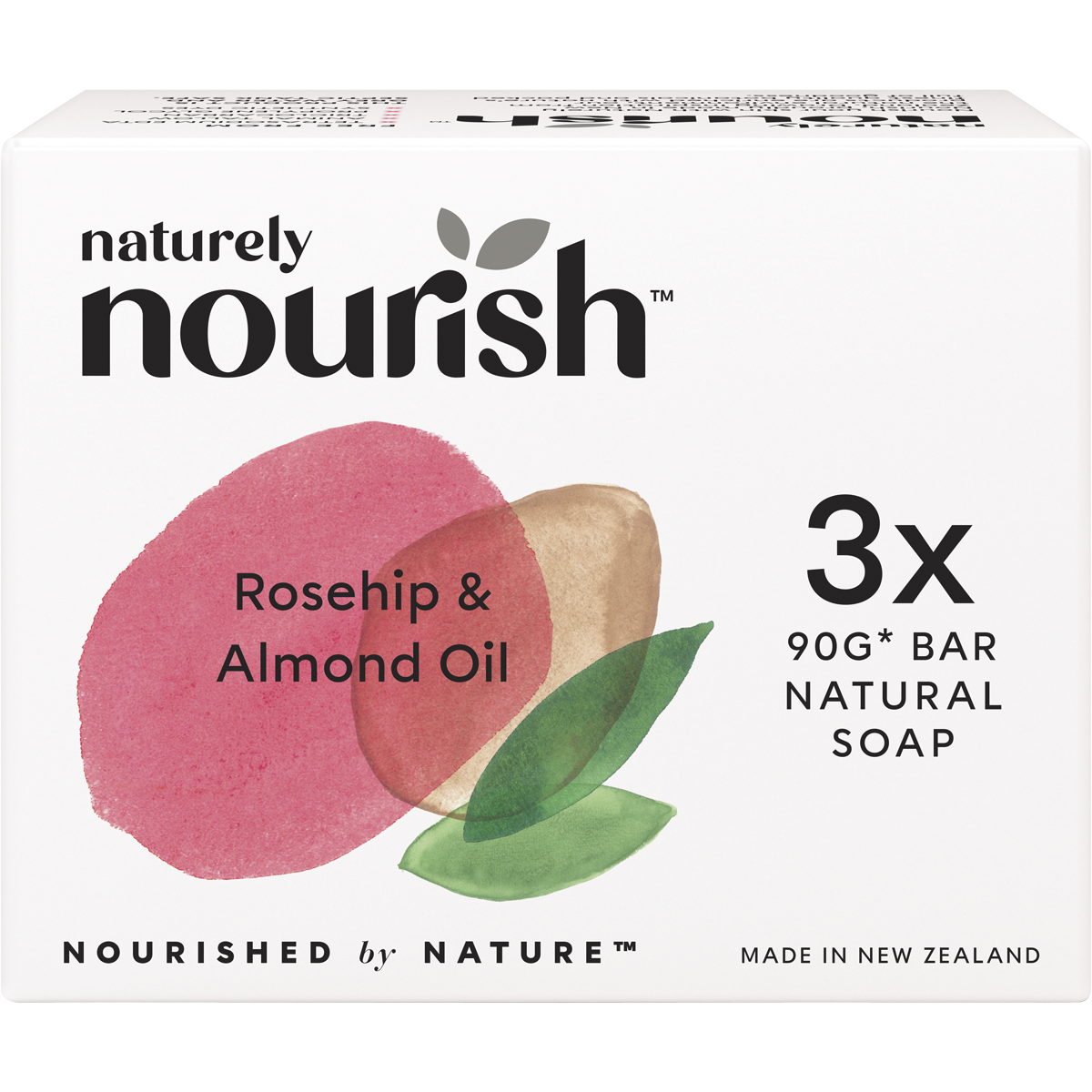 Natural Soap Bar Rosehip & Almond Oil