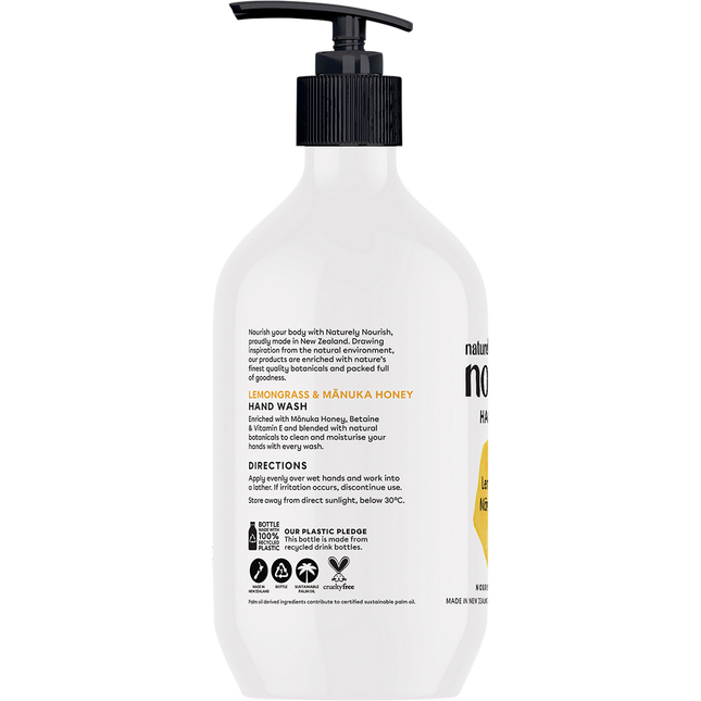 Hand Wash Lemongrass & Manuka Honey
