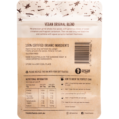 Vegan Original Blend Fresh Sticky Chai