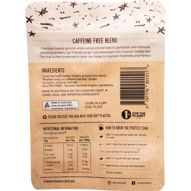 Caffeine Free Blend Fresh Sticky Chai