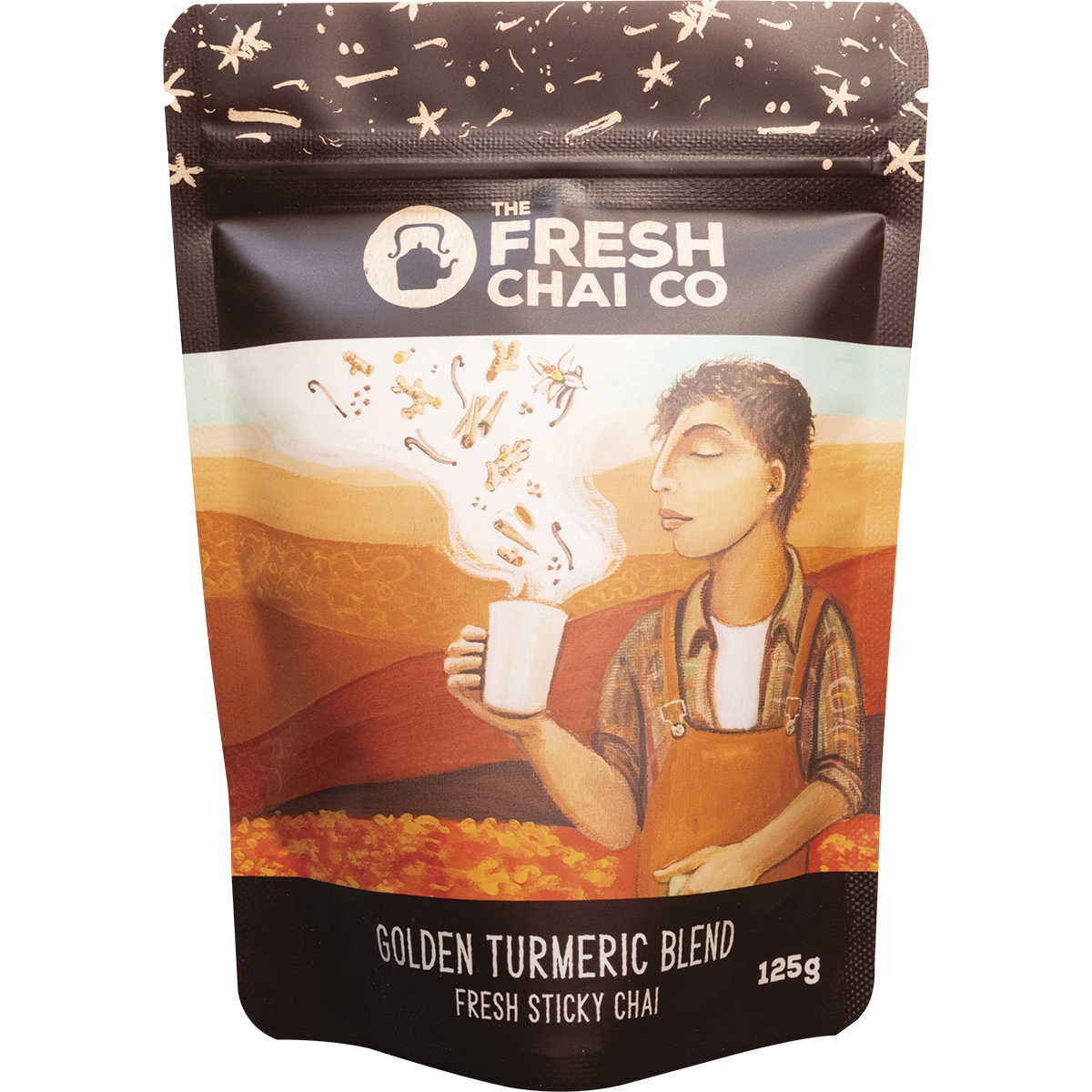 Golden Turmeric Blend Fresh Sticky Chai