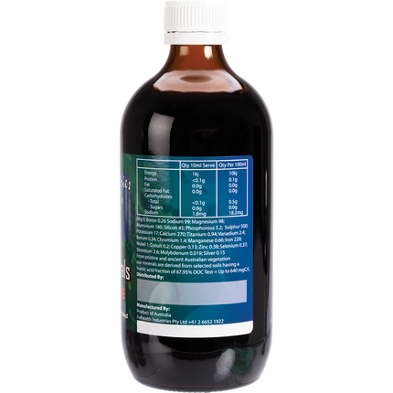 Colloidal Minerals Organic Concentrate