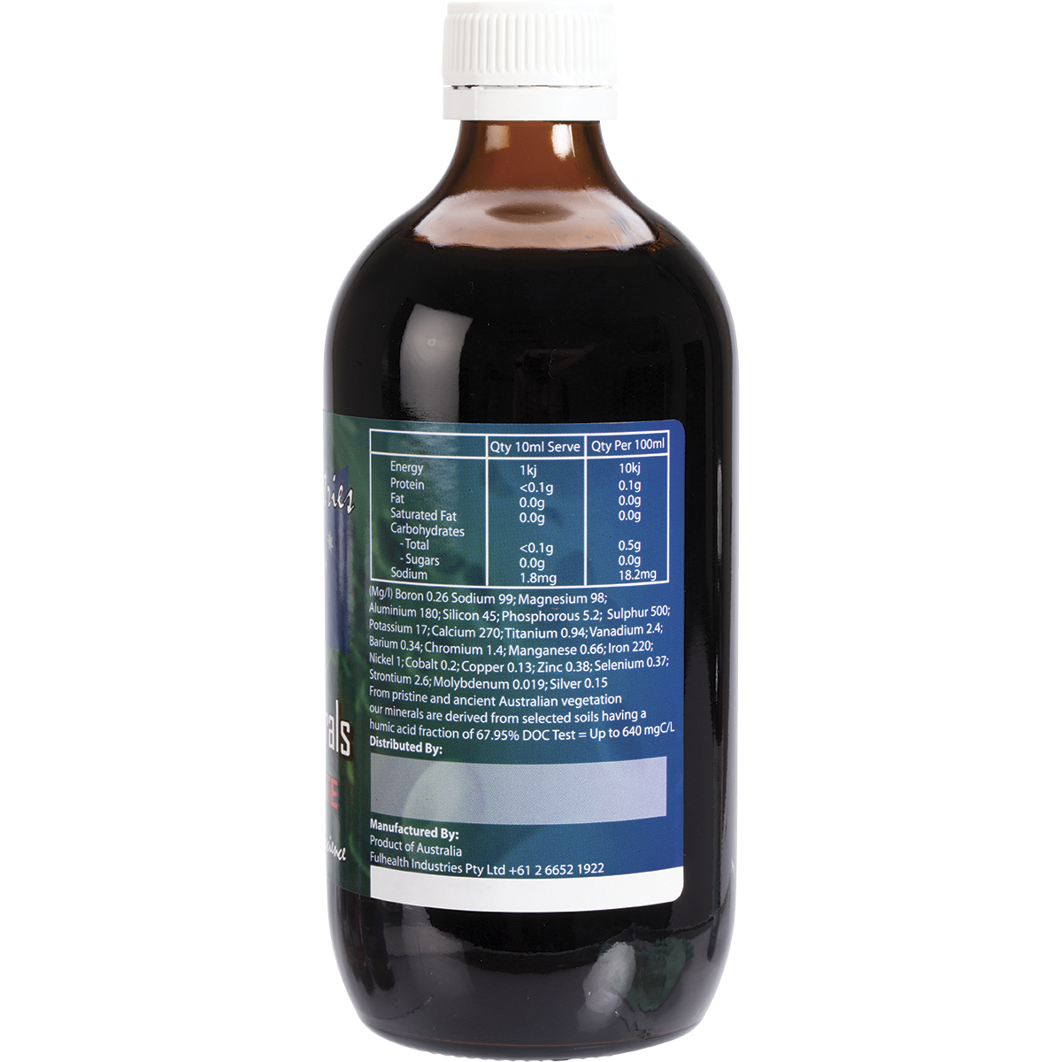 Colloidal Minerals Organic Concentrate