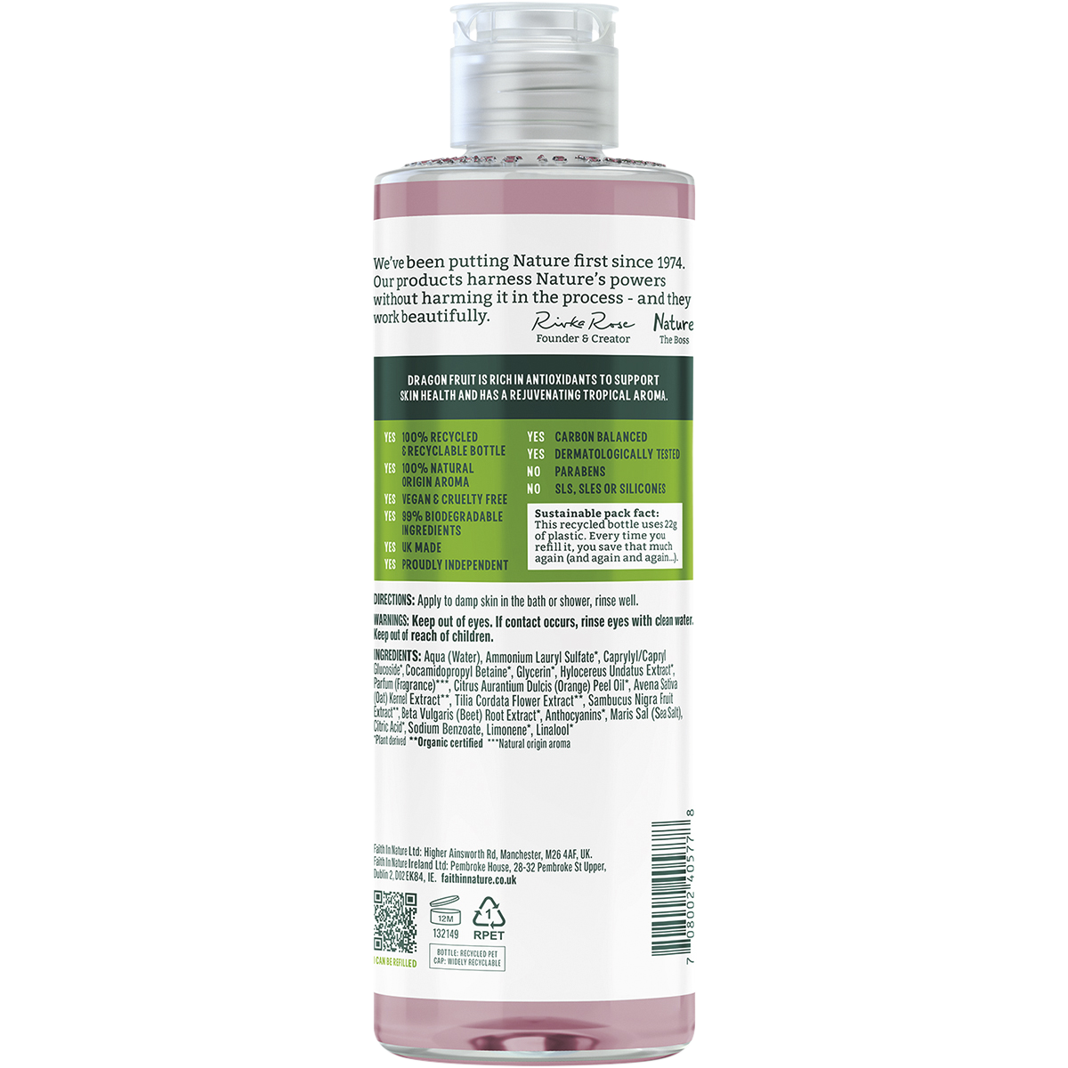 Body Wash Rejuvenating Dragon Fruit