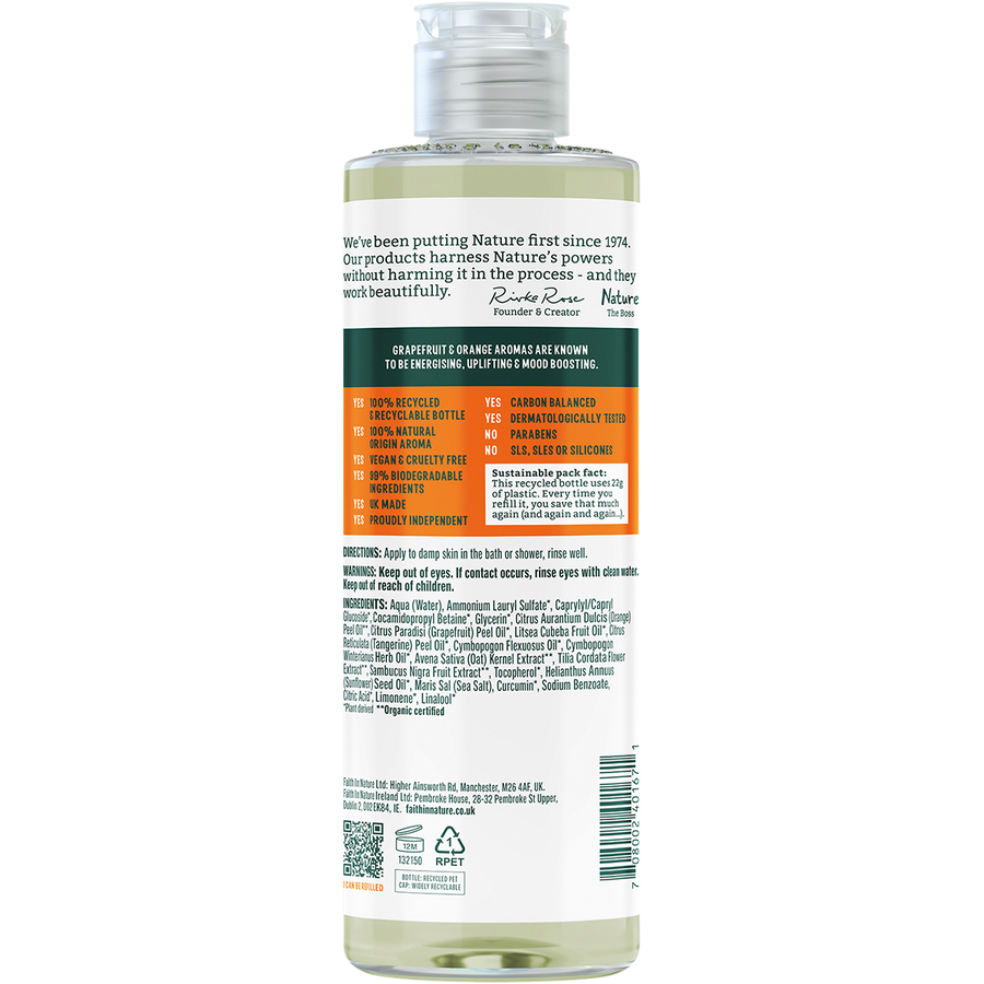 Body Wash Energising Grapefruit & Orange