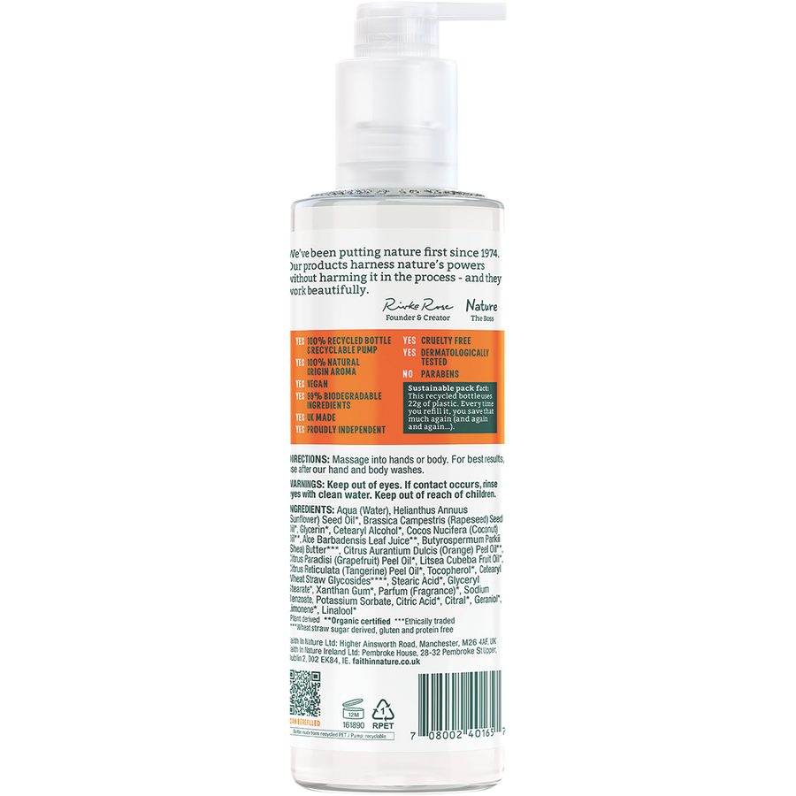 Hand & Body Lotion Invigorating Grapefruit & Orange