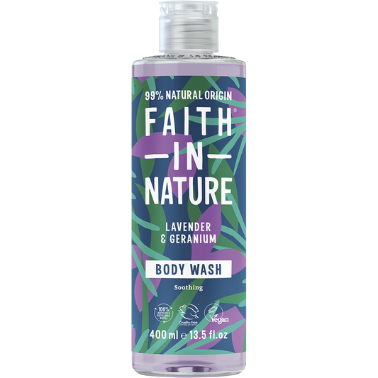Body Wash Soothing Lavender & Geranium