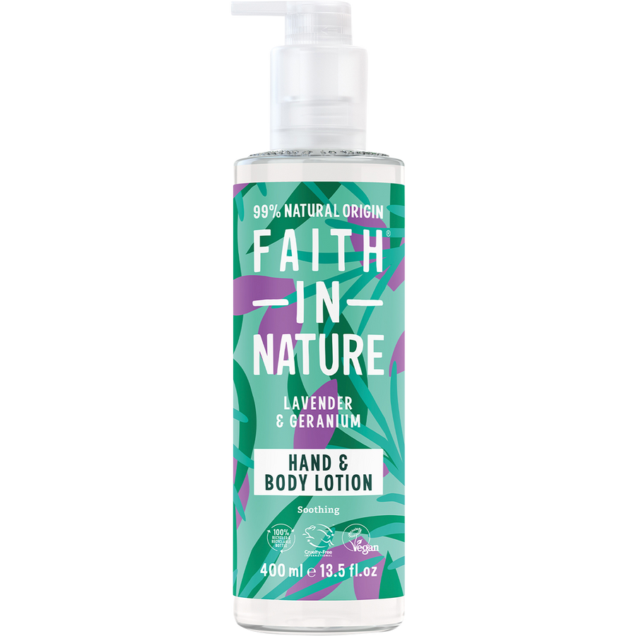 Hand & Body Lotion Soothing Lavender & Geranium